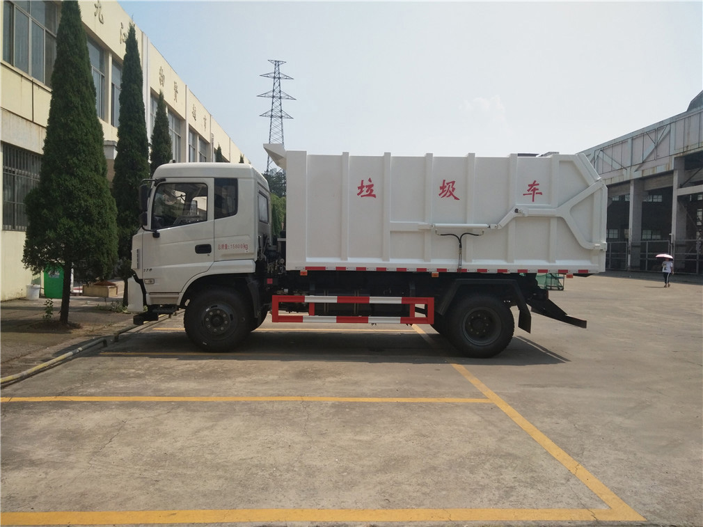 東風專用底盤12方對接垃圾車