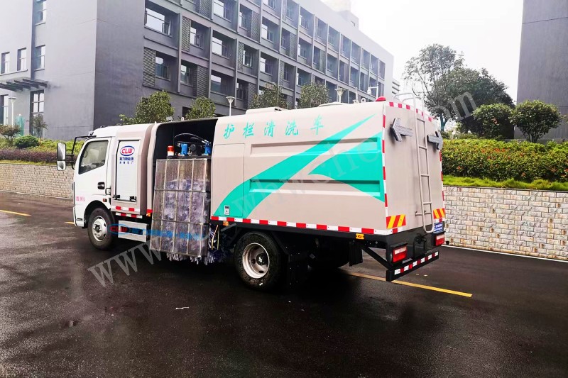 純電動東風凱普特5方護欄清洗車價格 國六護欄清洗車廠家 最新護欄清洗車報價