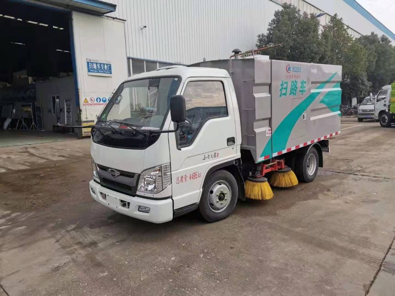 福田時(shí)代3方掃路車價(jià)格 圖片 配置 藍(lán)牌掃路車廠家 