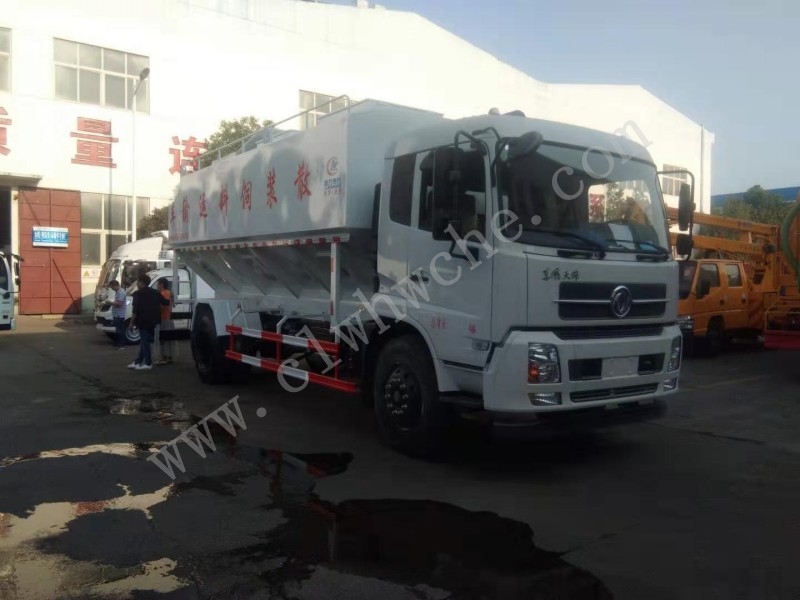 東風(fēng)天錦22方散裝飼料運輸車 散裝飼料運輸車價格 散裝飼料運輸車廠家 散裝飼料運輸車報價