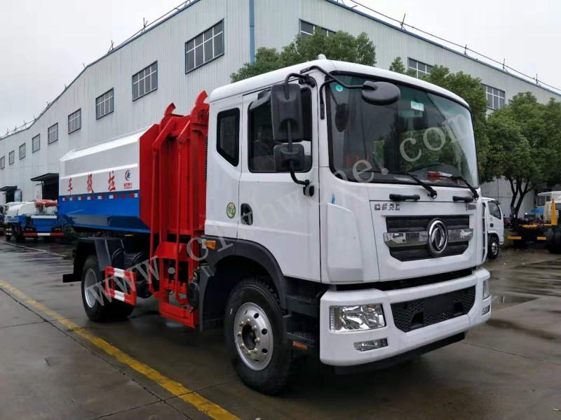 東風(fēng)D9型14方掛桶垃圾車(chē)