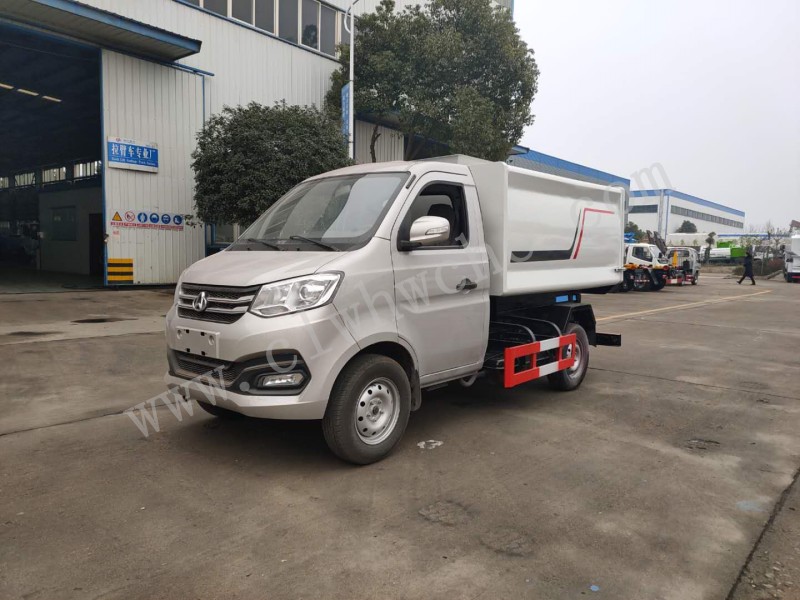 3方掛桶垃圾車價(jià)格 長安3-4方掛桶垃圾車報(bào)價(jià) 長安掛桶垃圾車廠家