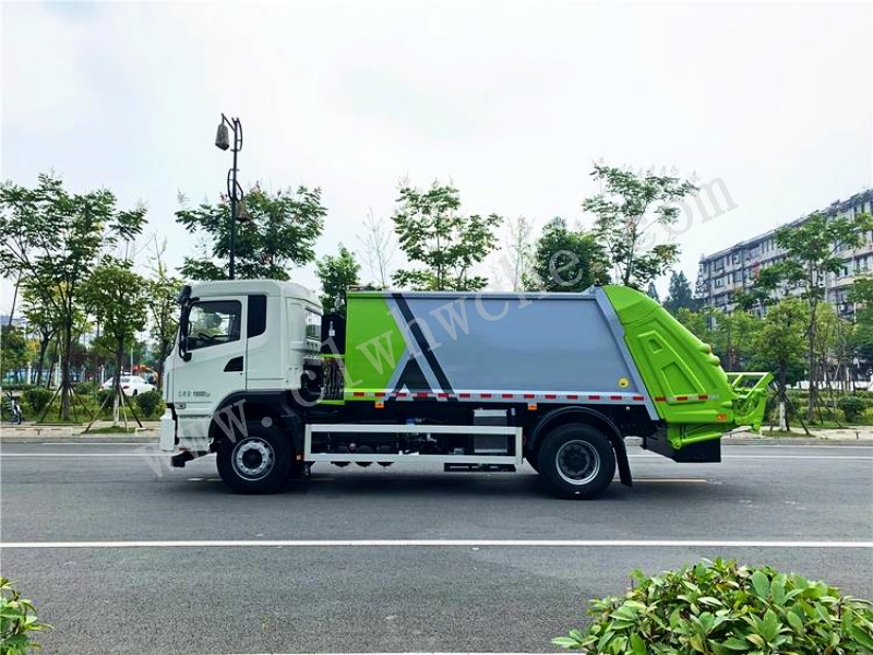 比亞迪12方純電動壓縮式垃圾車