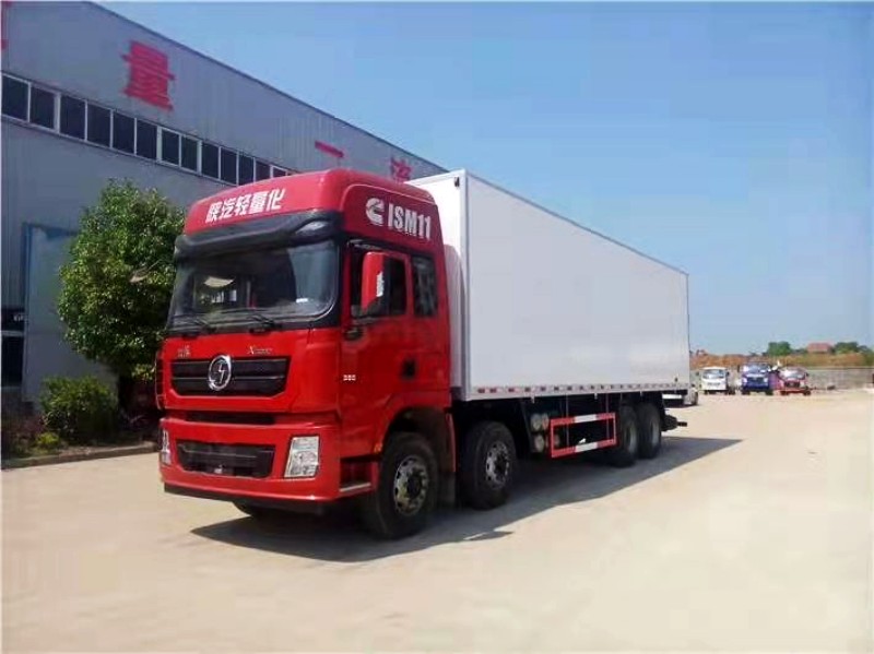 陜汽前四后八9.5米冷藏車(chē)（容積60方）  2-9.6米冷藏車(chē)價(jià)格廠(chǎng)家報(bào)價(jià)大全